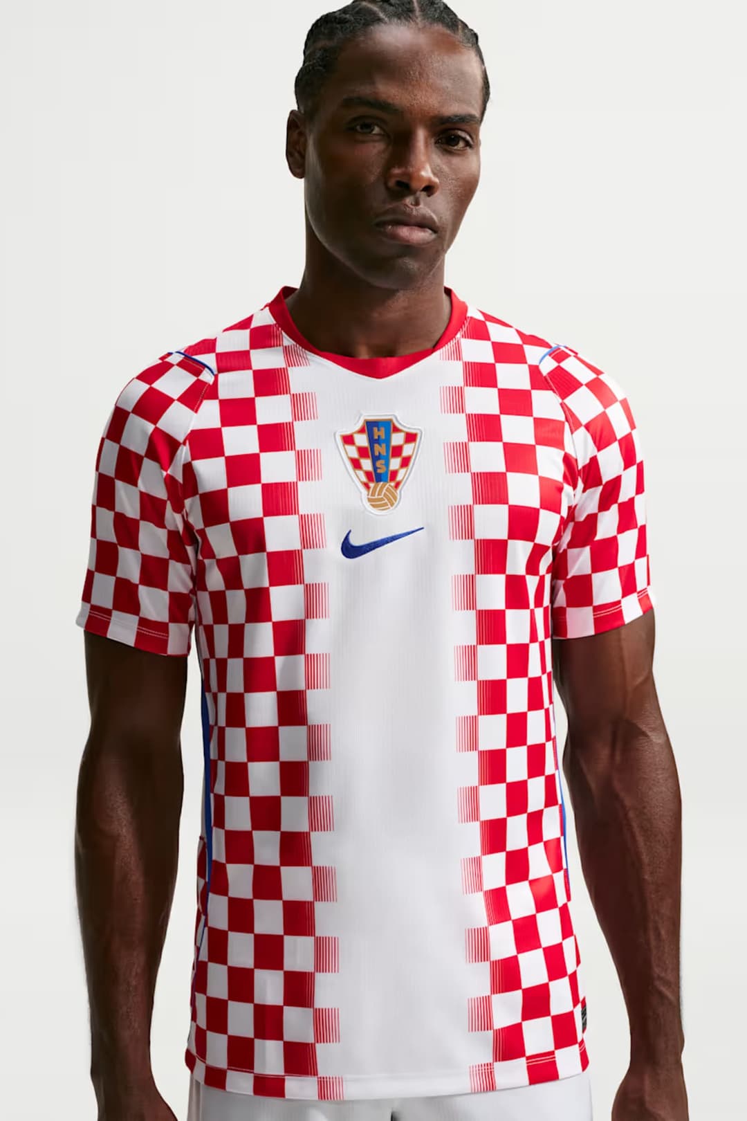 Nike Kroatien Home Replica Herren Fussballtrikot WM 2026 Weiss, Herren, Größe: S