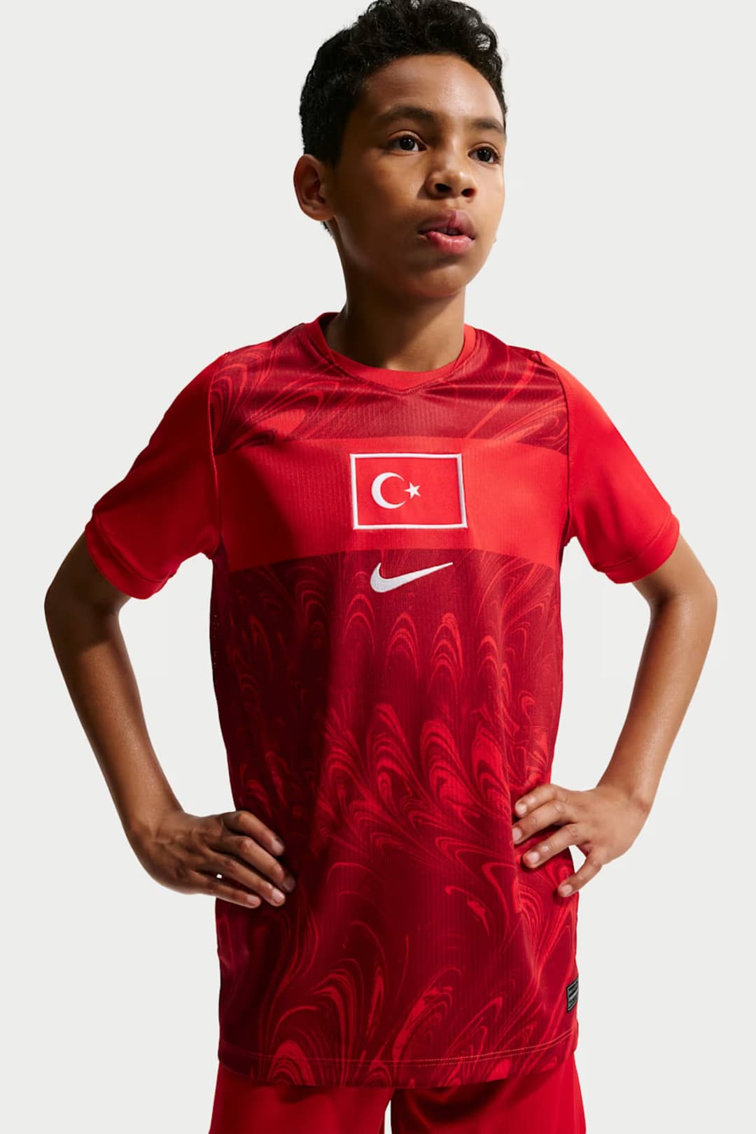 Nike Türkei Home Replica Kinder Fussballtrikot WM 2026 Rot, , Größe: 152