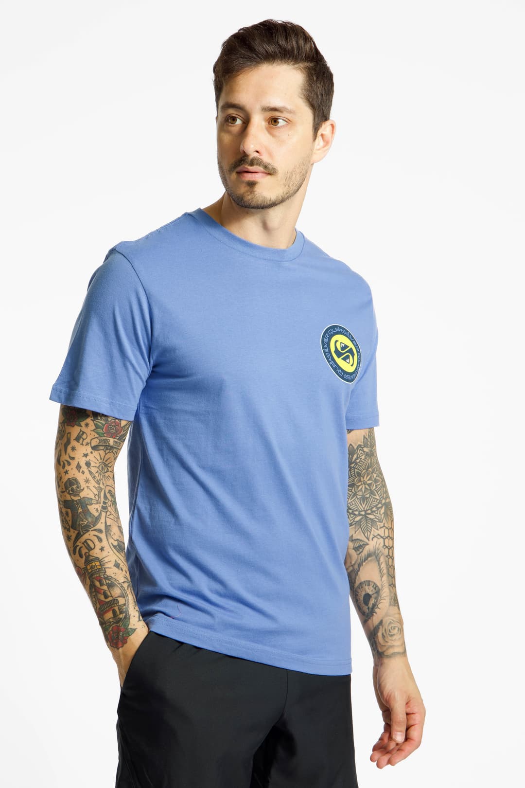 Quiksilver EV Duality Herren T-Shirt Blau, Herren, Größe: M