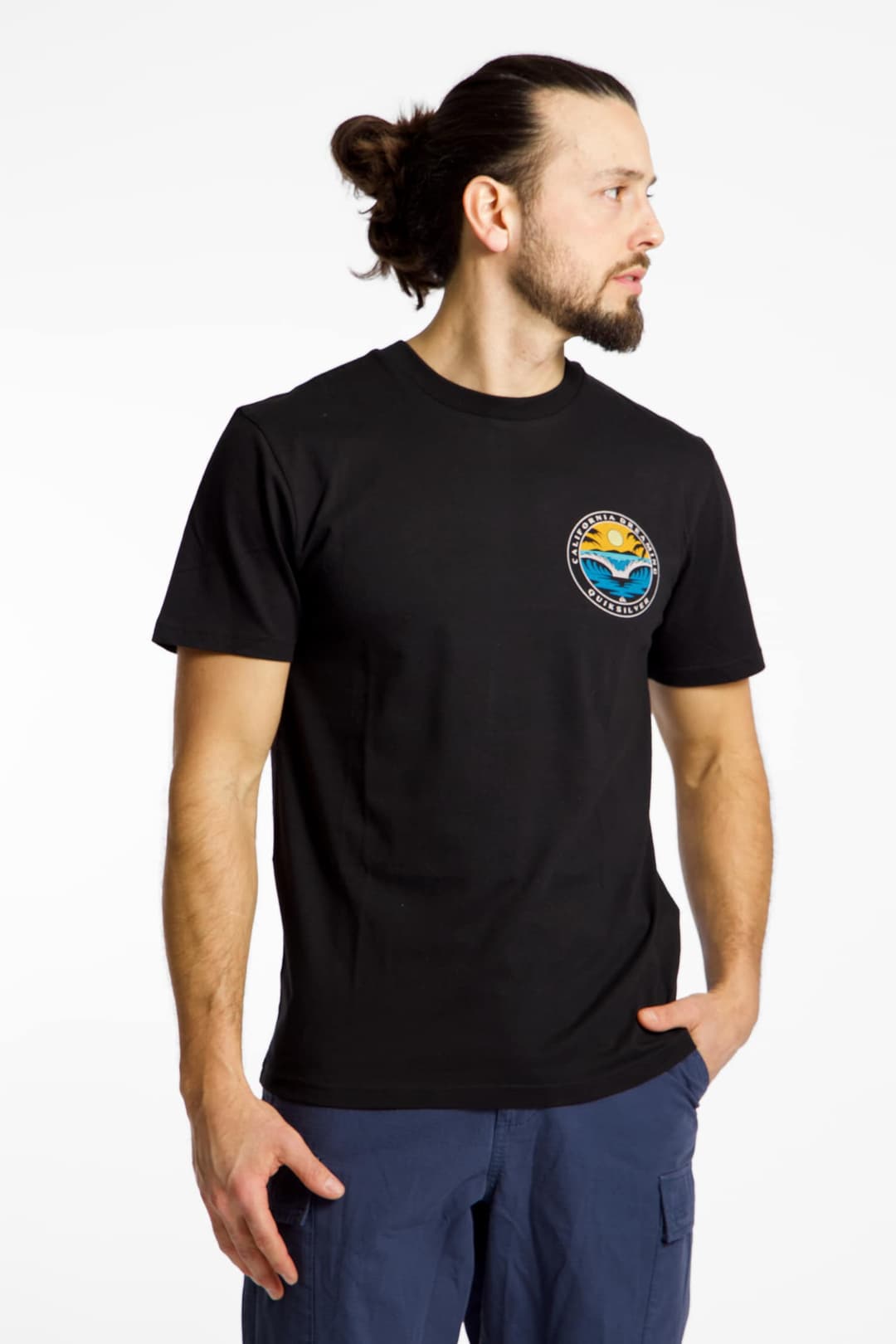 Quiksilver CA Dreaming Herren T-Shirt Schwarz, Herren, Größe: L