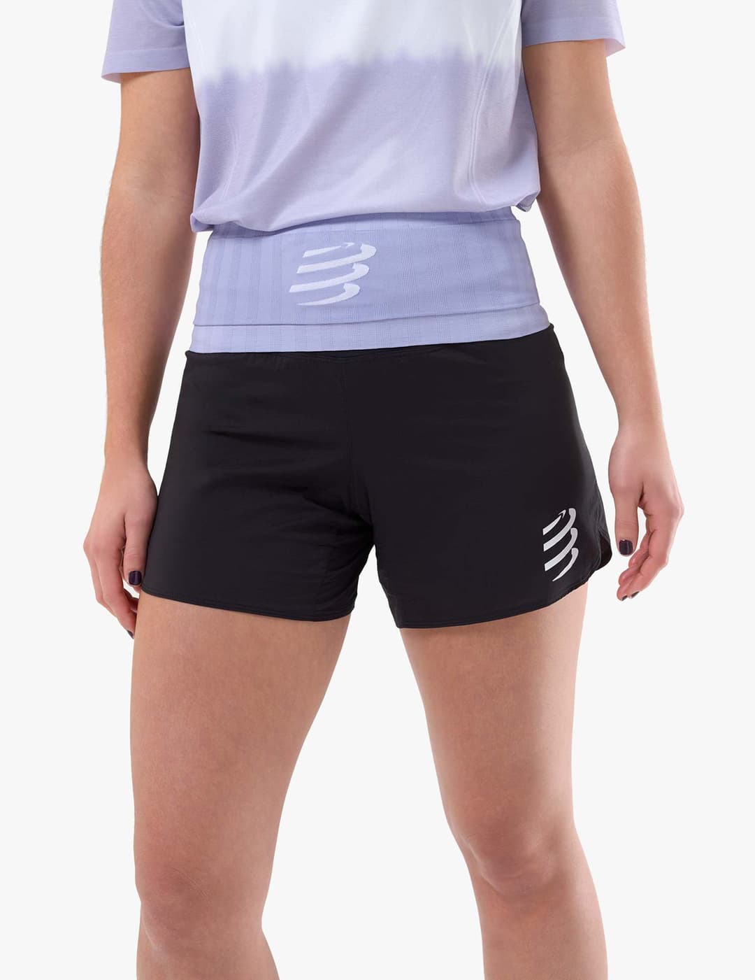 Compressport Free Belt Laufgürtel Lila, Herren, Größe: M/L