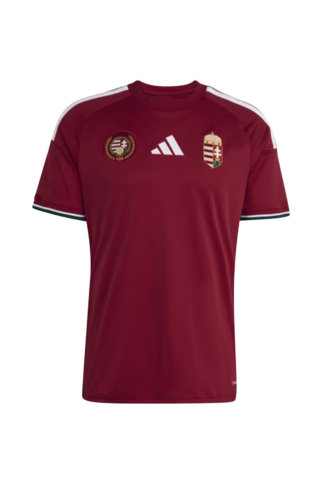 adidas Ungarn Home Replica Herren Fussballtrikot WM 2026 Rot, Herren, Größe: XL