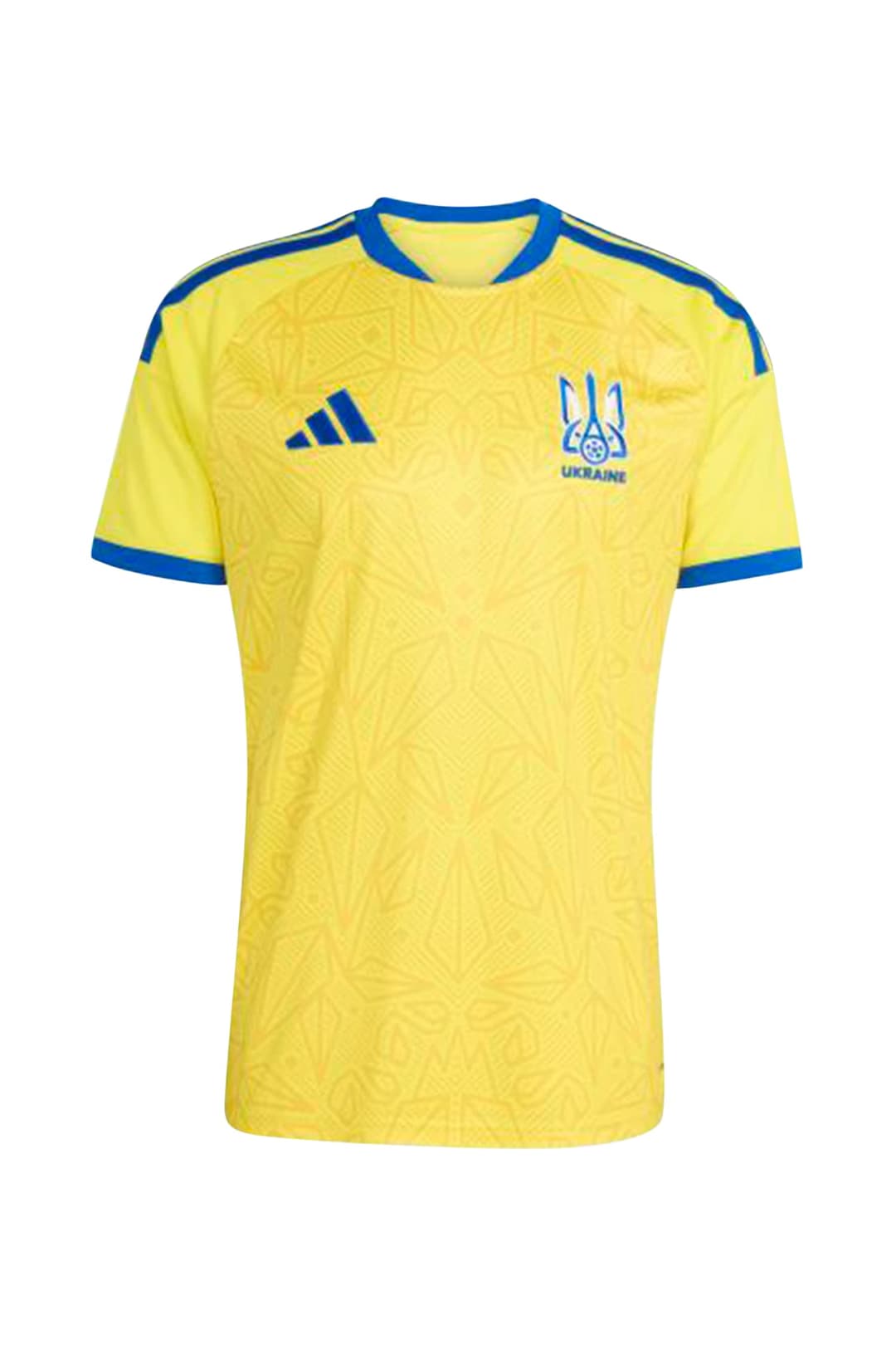 adidas Ukraine Home Replica Herren Fussballtrikot WM 2026 Gelb, Herren, Größe: M