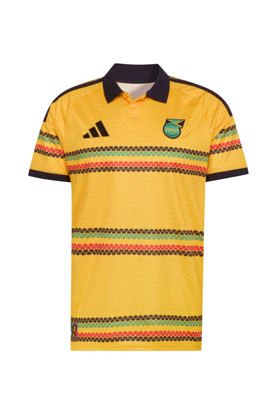 adidas Jamaika Home Replica Herren Fussballtrikot WM 2026 Gelb, Herren, Größe: L