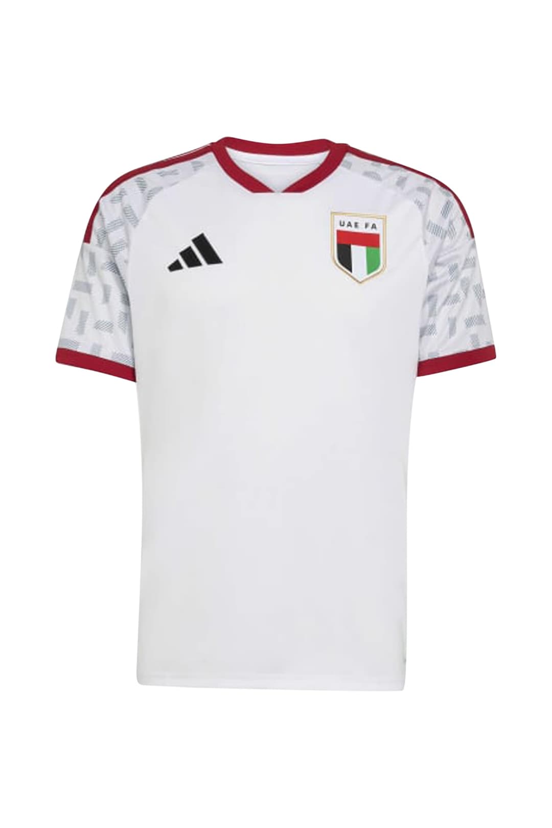 adidas Vereinigte Arabische Emirate Home Replica Herren Fussballtrikot WM 2026 Weiss, Herren, Größe: M