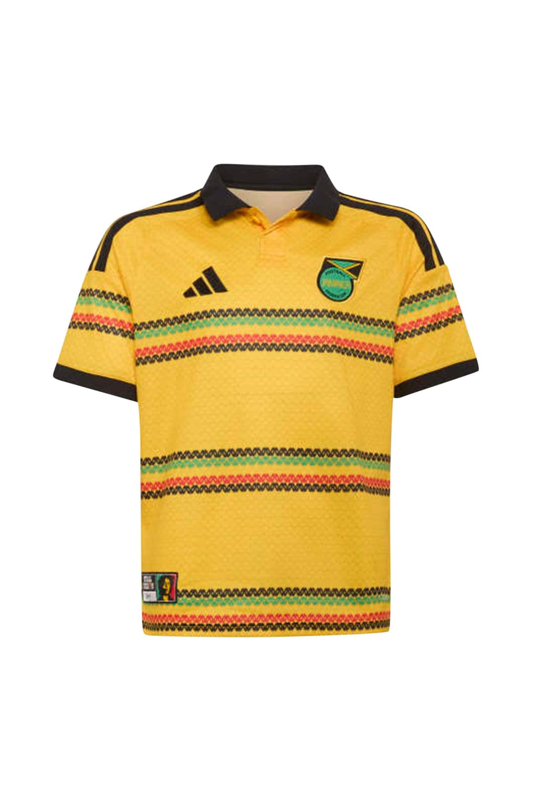 adidas Jamaika Home Replica Kinder Fussballtrikot WM 2026 Gelb, , Größe: 140