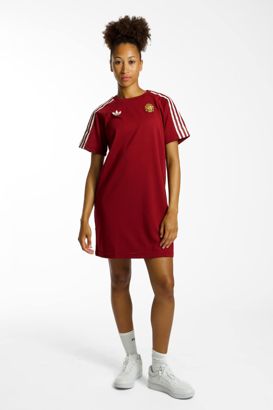 adidas Spanien Originals Damen Kleid Rot, Damen, Größe: XS