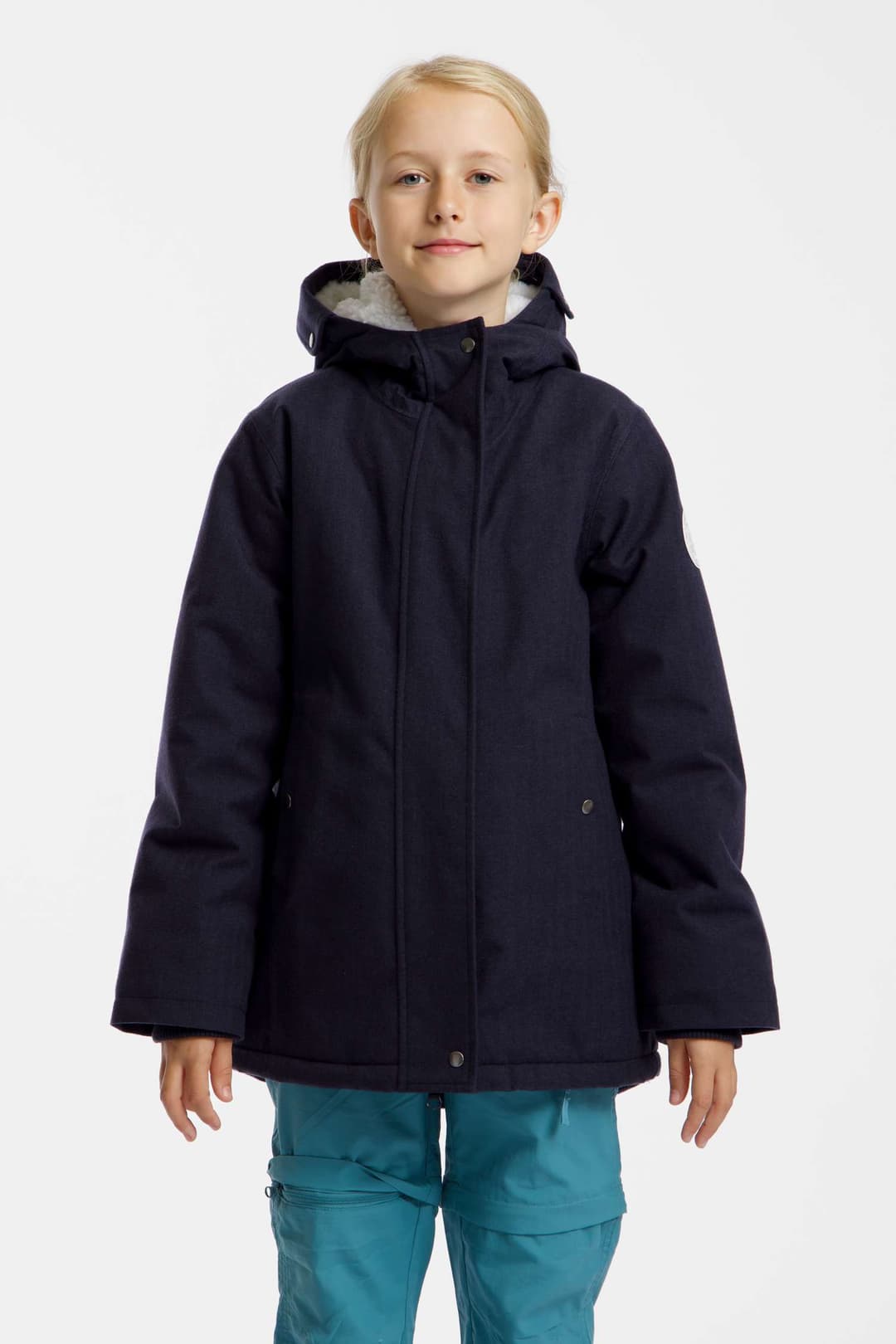 46 NORD Kinder Winterjacke Dunkelblau, , Größe: 164