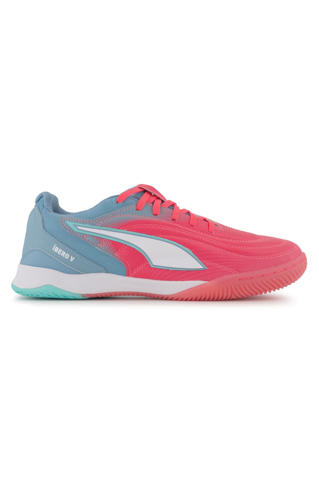 PUMA Iberio V Futsal Fussballschuh Rot, Herren, Größe: 9