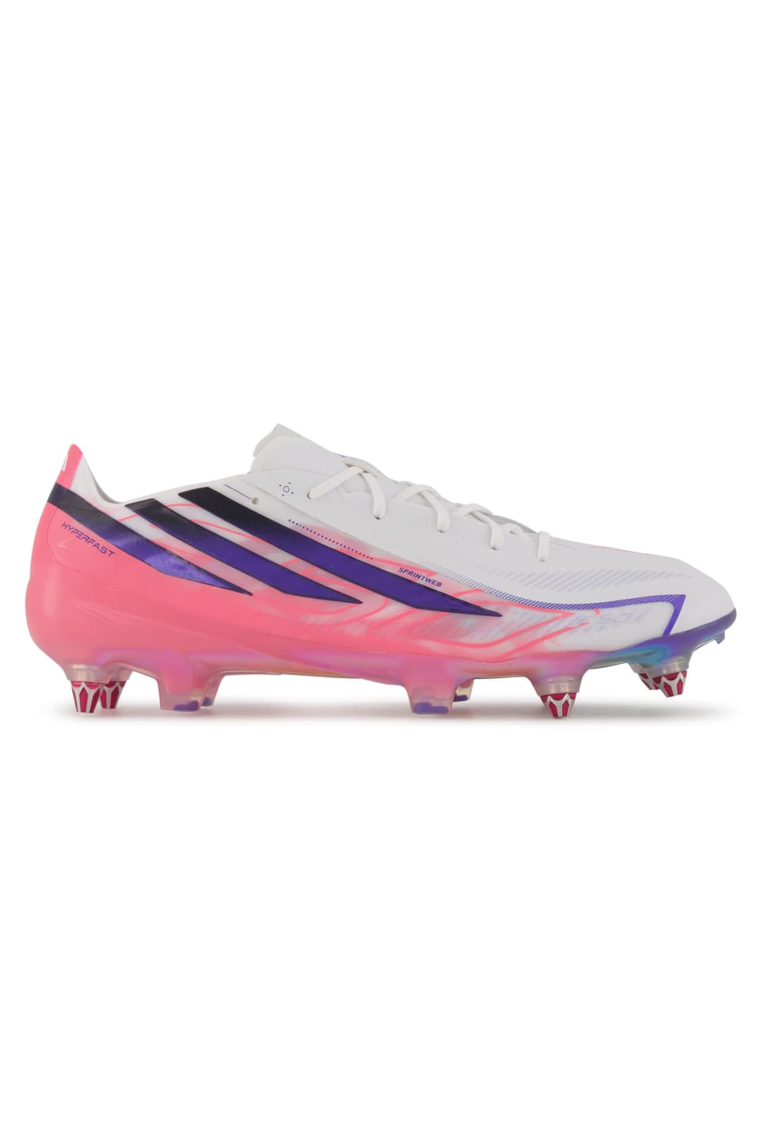 adidas F50 Hyperfast Elite SG Fussballschuh Weiss, Herren, Größe: 9