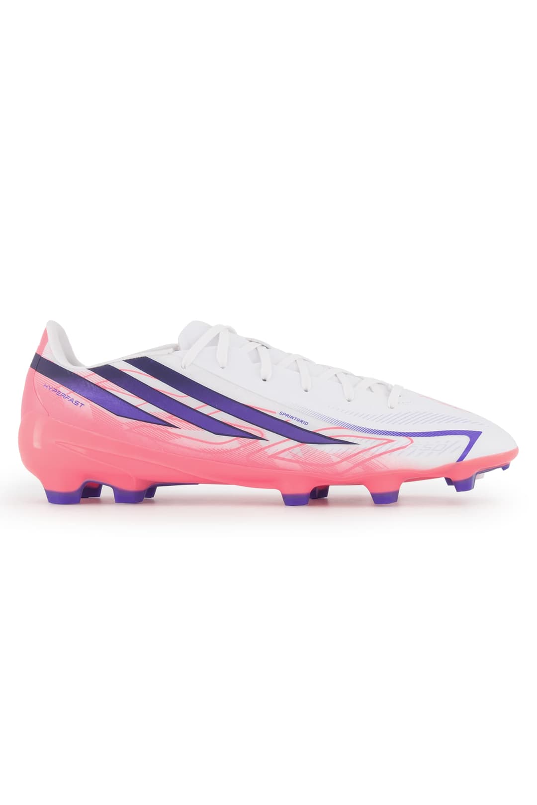 adidas F50 Hyperfast League FG Fussballschuh Weiss, Herren, Größe: 12 1/2