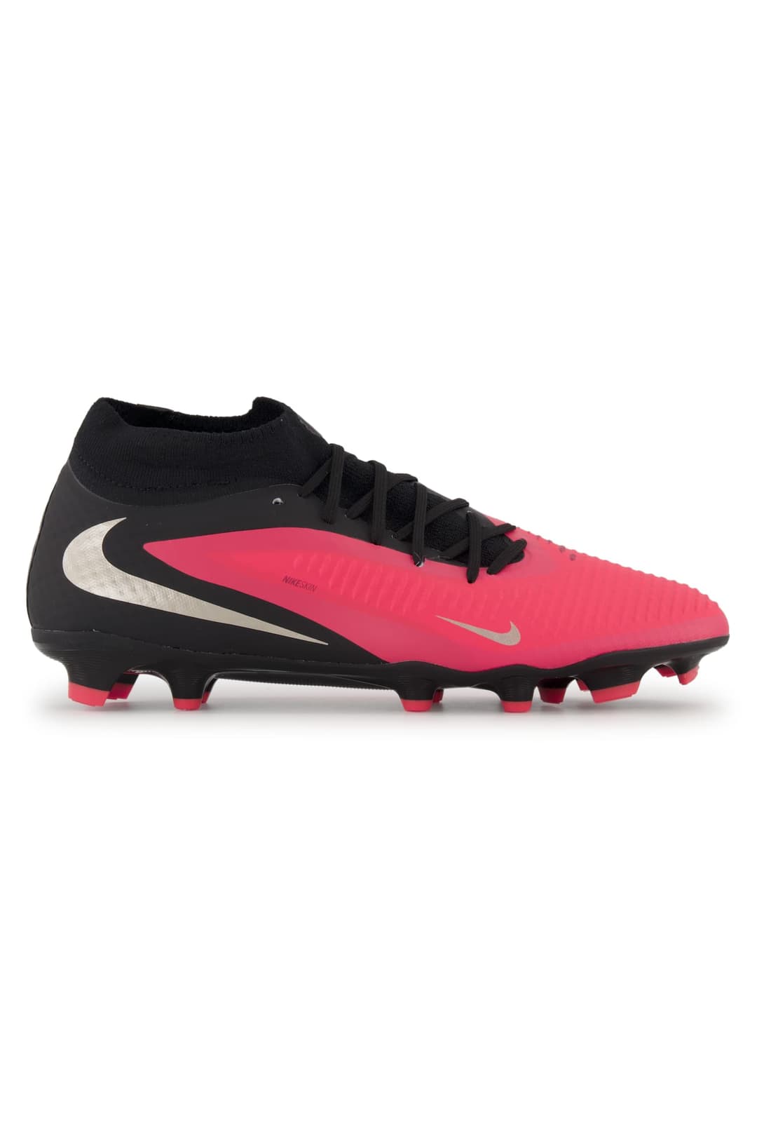 Nike Phantom 6 High Academy FG/MG Fussballschuh Rot, Herren, Größe: 7 1/2