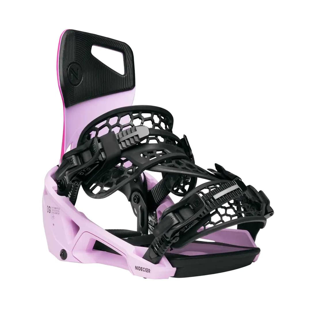 Nidecker OG Supermatic® Snowboardbindung Pink, Herren, Größe: M