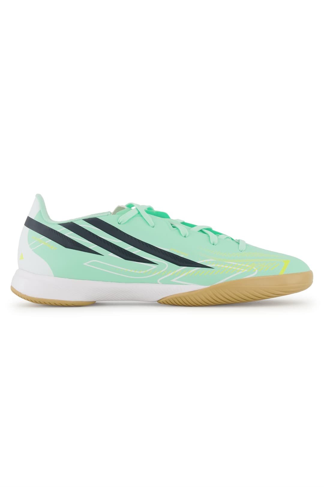 adidas F50 Hyperfast League IN Kinder Fussballschuh Grün, , Größe: 38