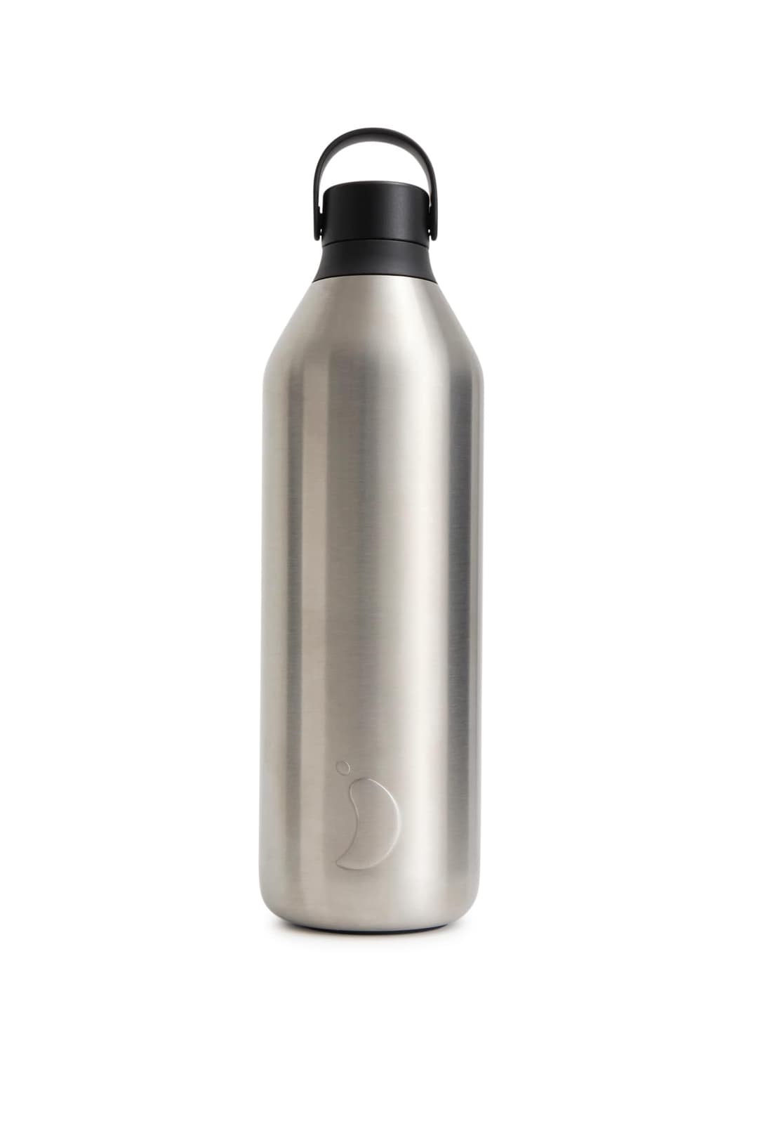 Chilly`s Series 3 Onyx 1 L Trinkflasche Silber, , Größe: ONE SIZE