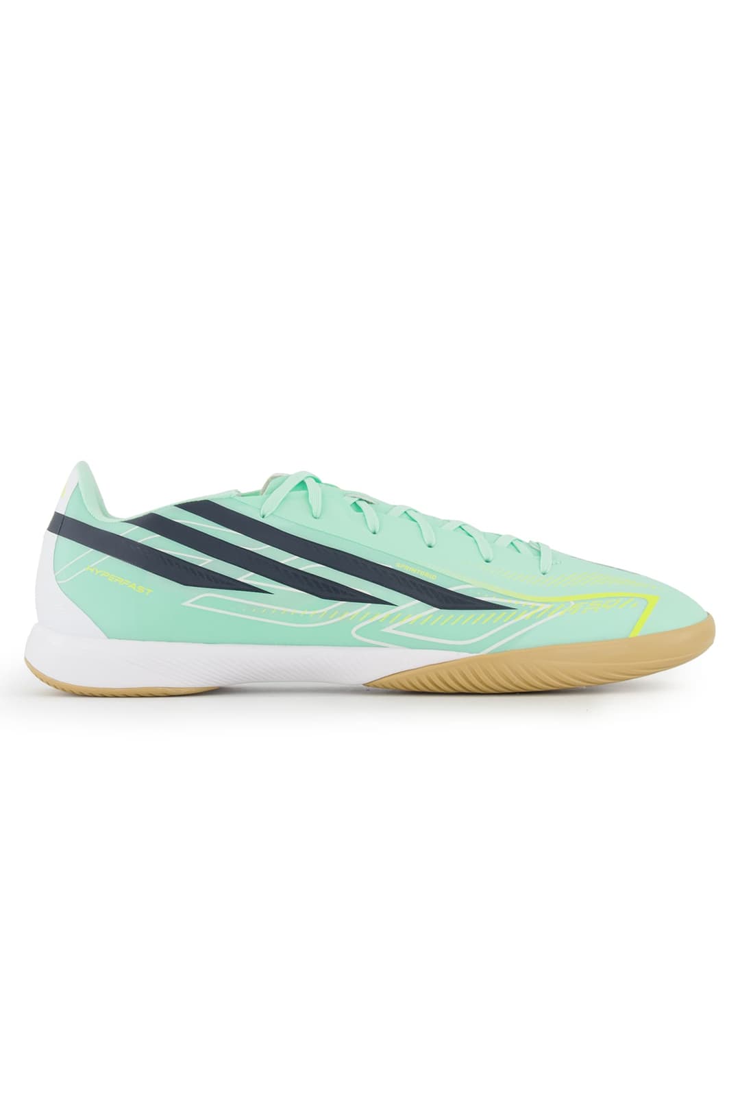 adidas F50 Hyperfast League IN Fussballschuh Grün, Herren, Größe: 11