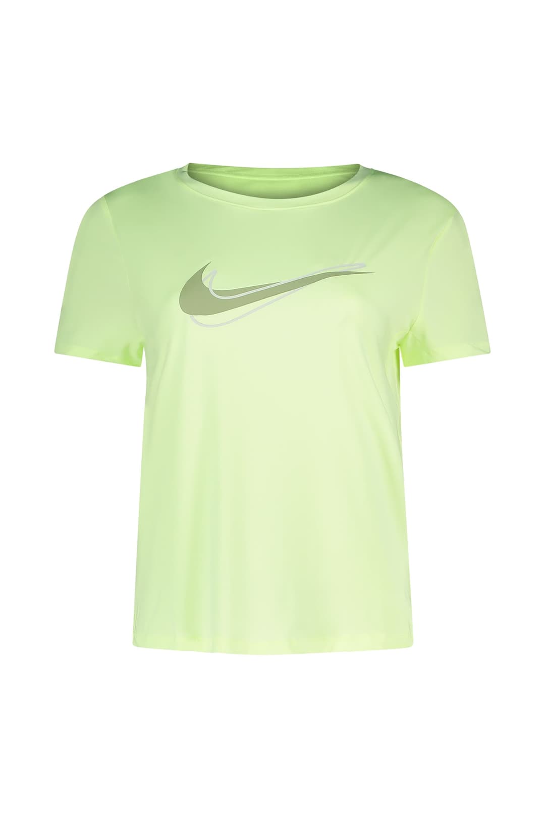 Nike One Swoosh Damen T-Shirt Gelb, Damen, Größe: S