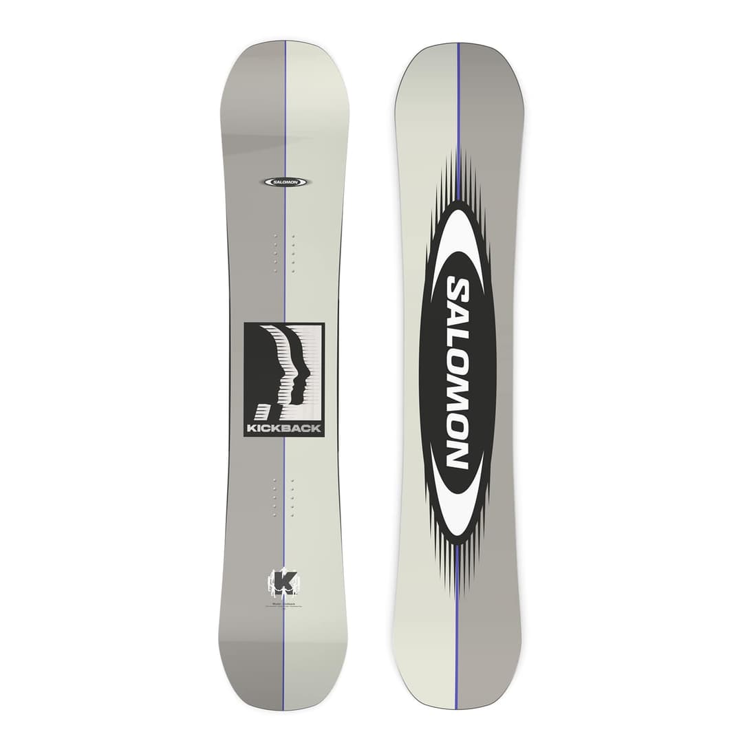 Salomon Kickback Snowboard 26/27 Grau, Herren, Größe: 155