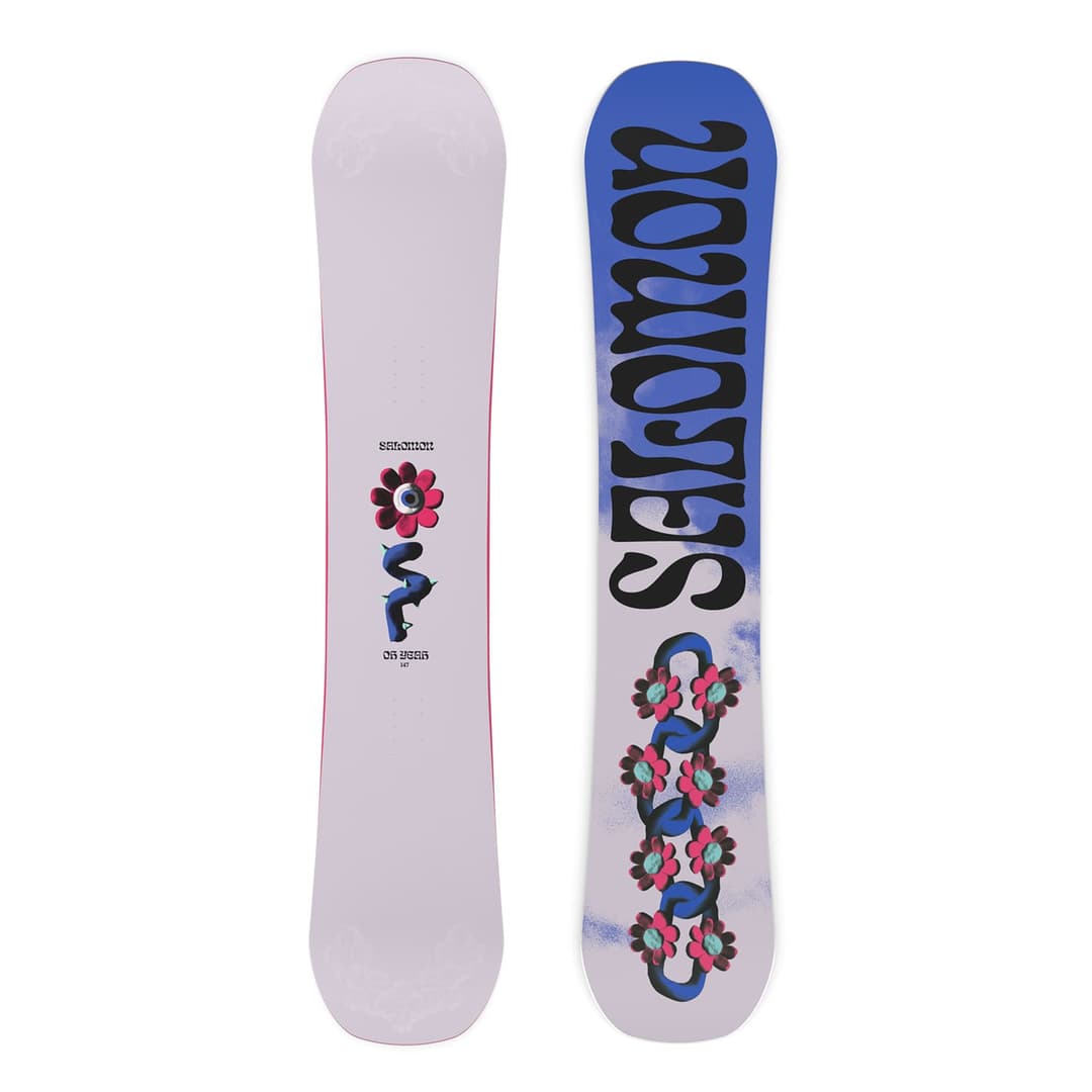 Salomon Oh Yeah Damen Snowboard 26/27 Lila, Damen, Größe: 143