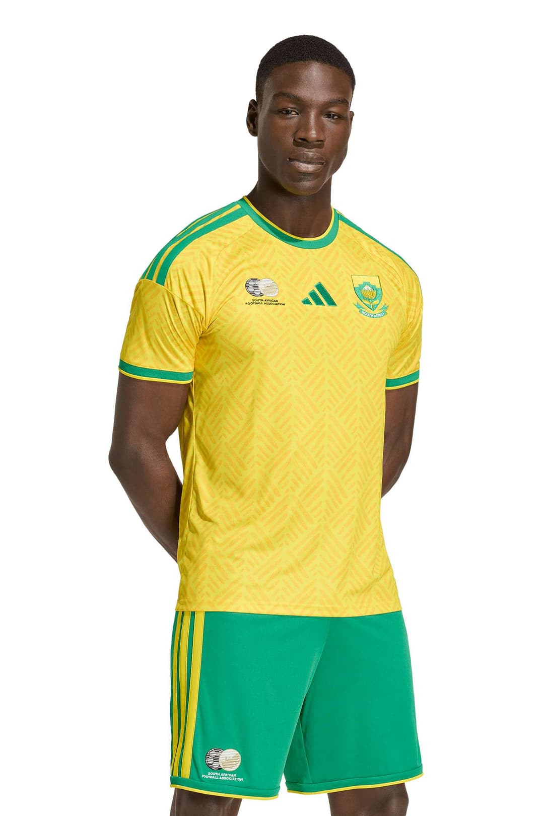 adidas Südafrika Home Replica Herren Fussballtrikot Wm 2026 Gelb, Herren, Größe: M
