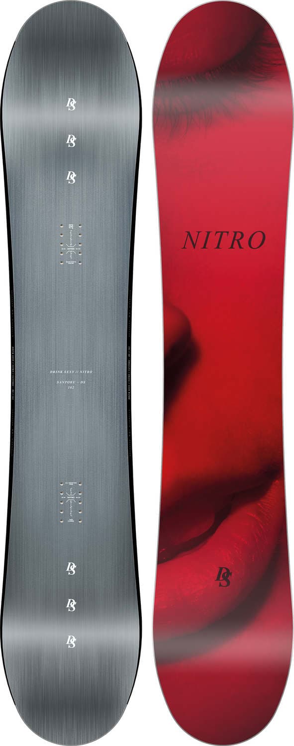 Nitro Santoku Snowboard 26/27 Grau, Herren, Größe: 162