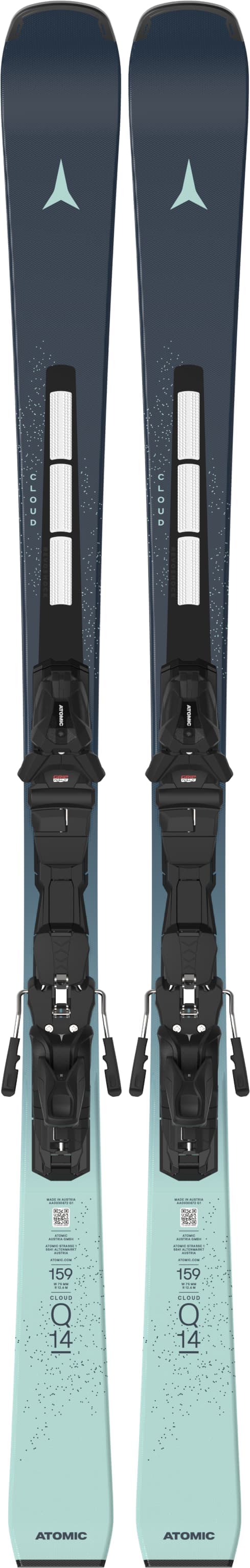 ATOMIC Cloud Q14 Revoshock S Damen Ski Set 26/27 Blau, Damen, Größe: 159