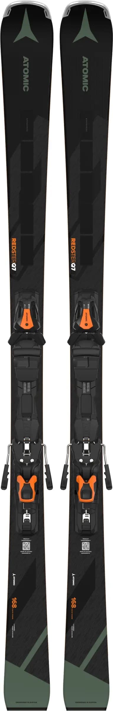ATOMIC Redster Q7 Ski Set 26/27 Schwarz, Herren, Größe: 176