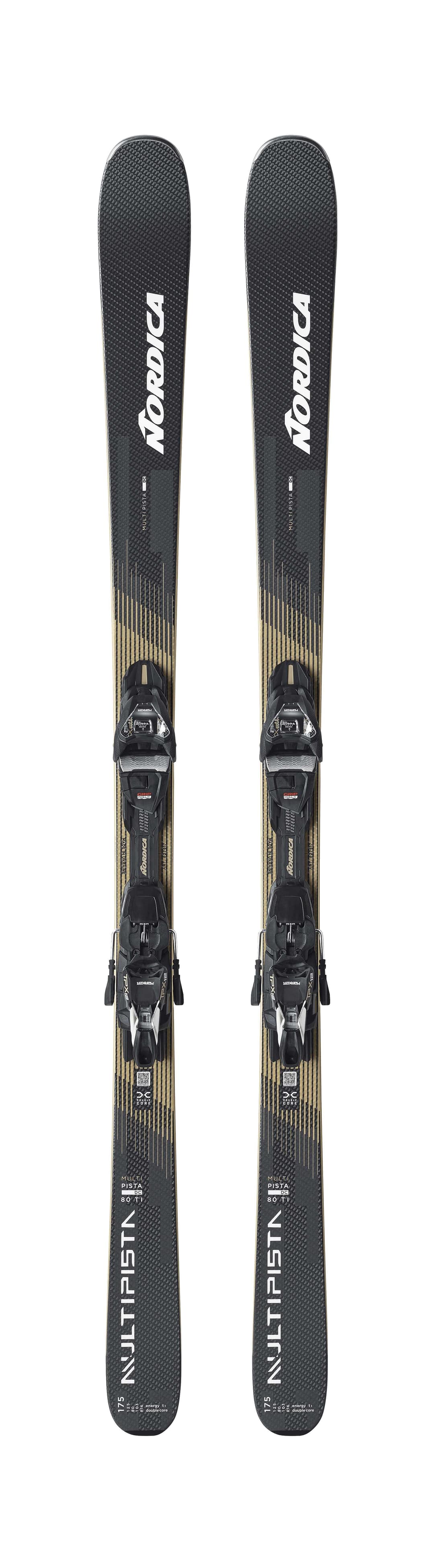 Nordica Multipista DC 80 TI Ski Set 26/27 Grün, Herren,Damen, Größe: 165