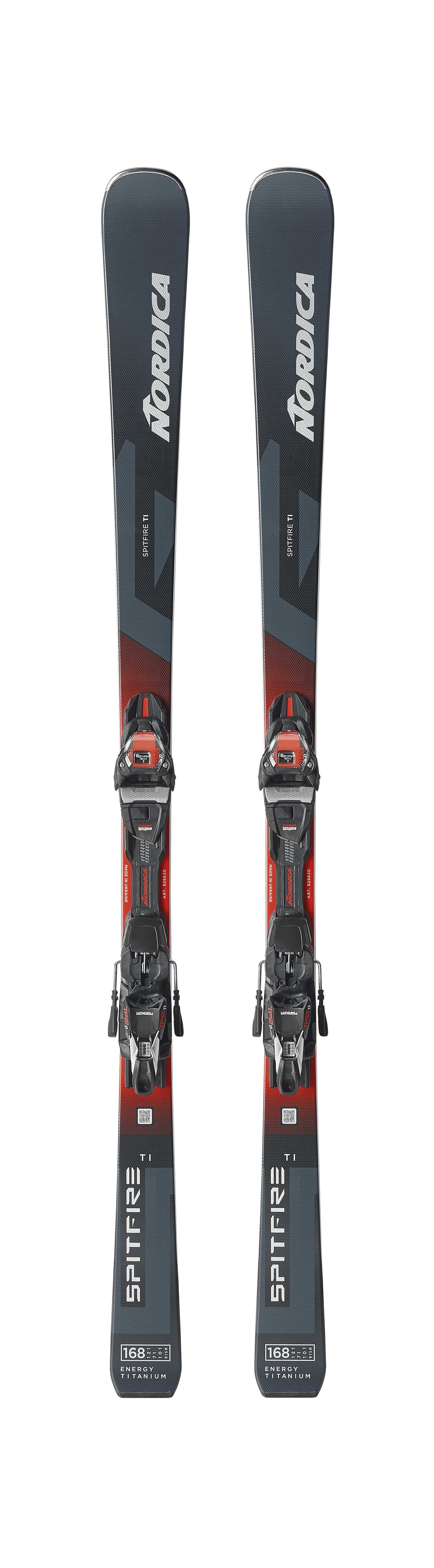 Nordica Spitfire TI Ski Set 26/27 Grau, Herren, Größe: 168