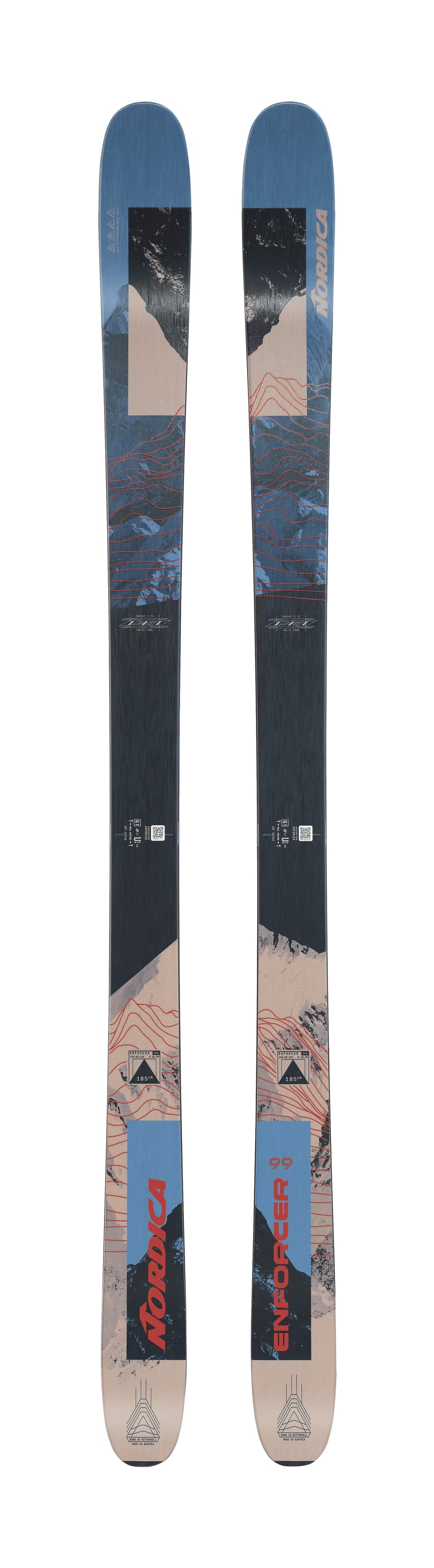 Nordica Enforcer 99 Ski 26/27 Blau, Herren,Damen, Größe: 191