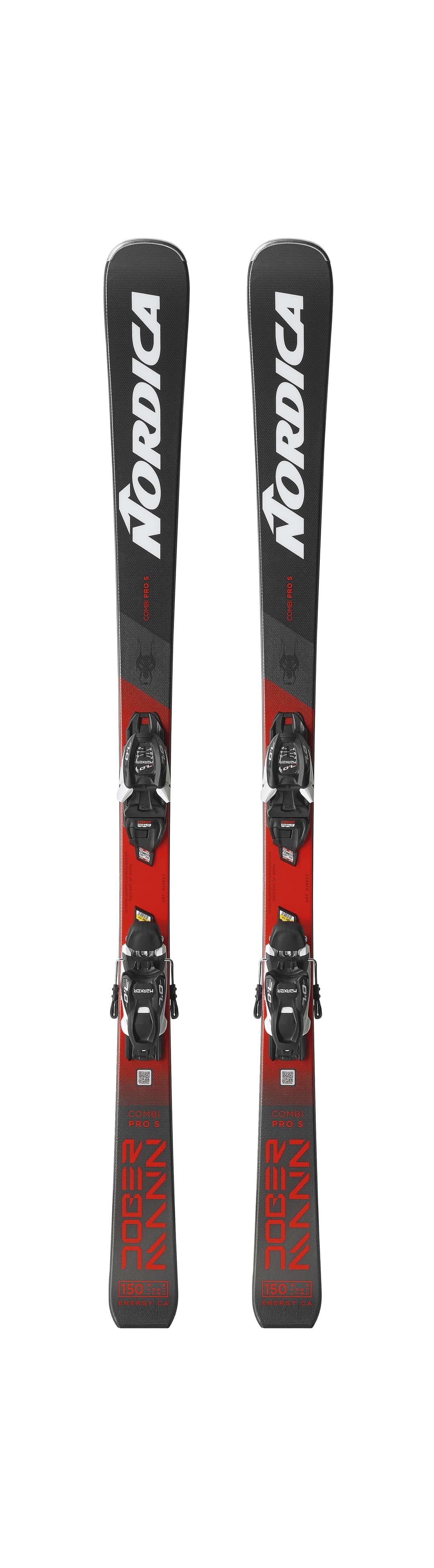 Nordica Dobermann Combi Pro S Kinder Ski Set 26/27 Grau, , Größe: 130