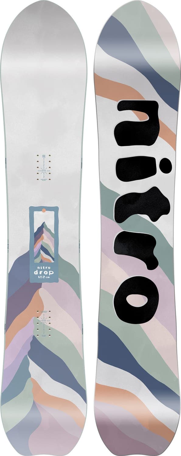 Nitro Drop Damen Snowboard 26/27 Weiss, Damen, Größe: 149