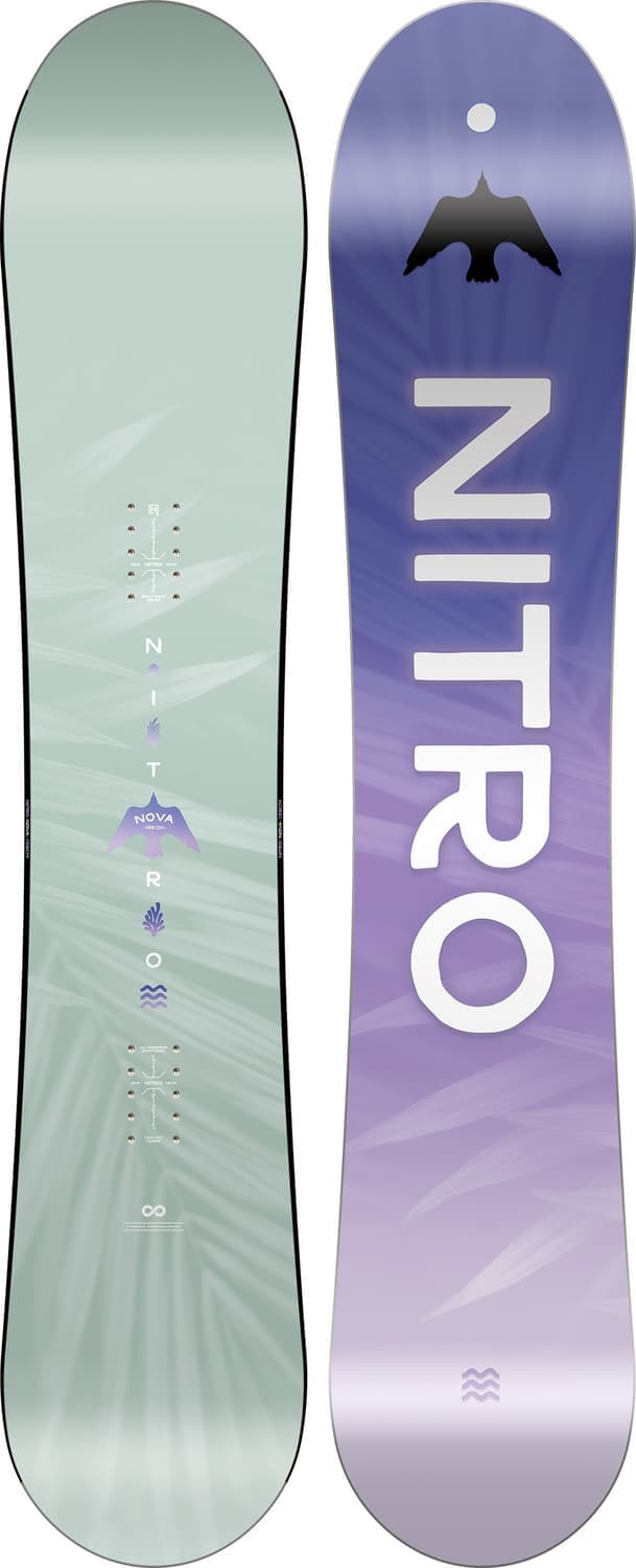 Nitro Nova Damen Snowboard 26/27 Grau, Damen, Größe: 148