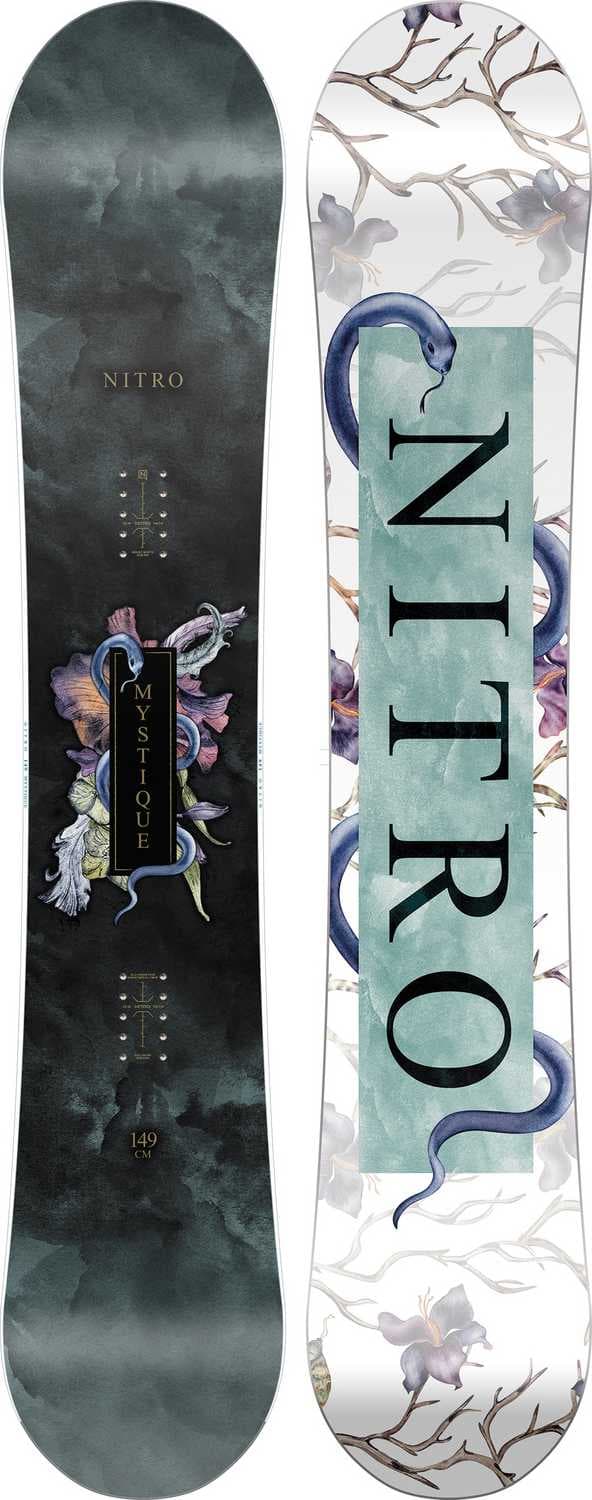 Nitro Mystique Damen Snowboard 26/27 Schwarz, Damen, Größe: 149