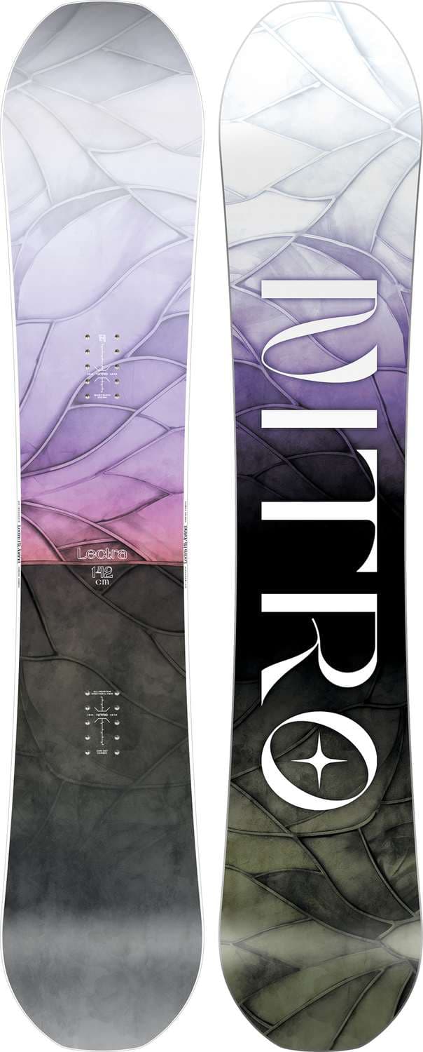 Nitro Lectra Leaf Damen Snowboard 26/27 Lila, Damen, Größe: 149