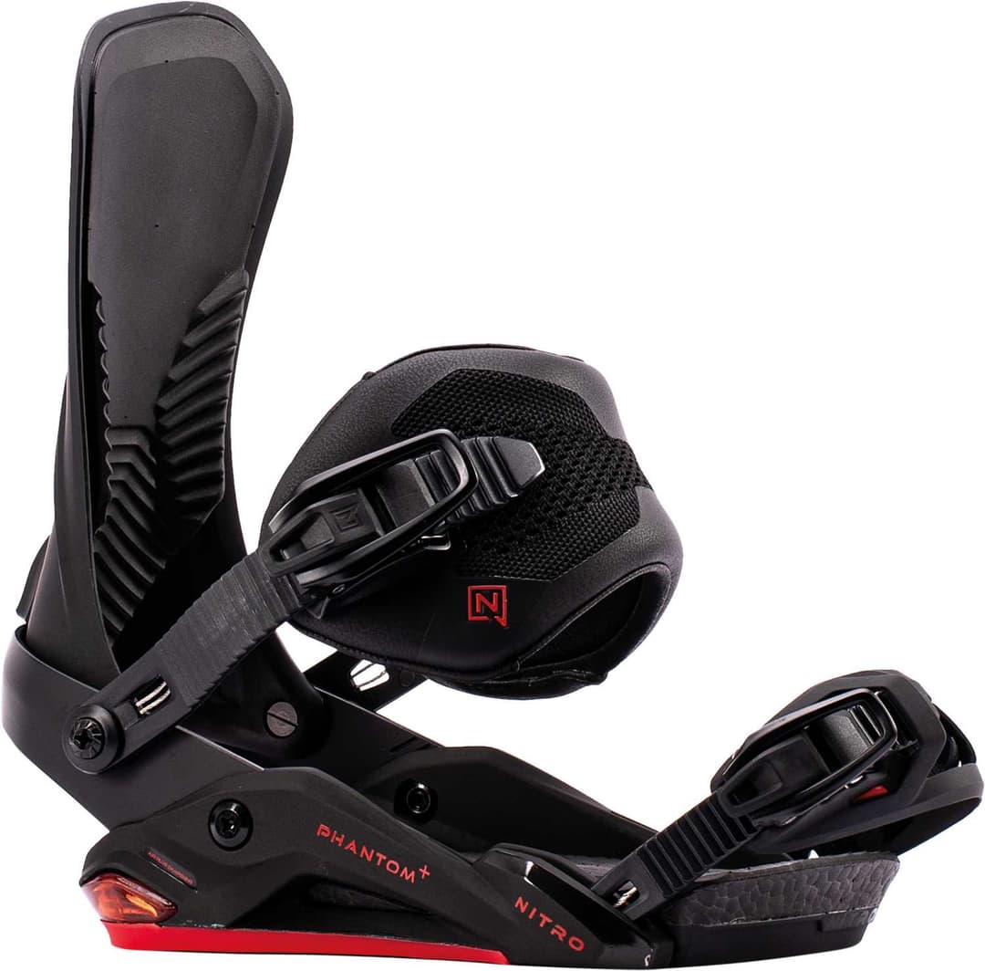 Nitro Phantom+ Snowboardbindung Schwarz, Herren,Damen, Größe: L