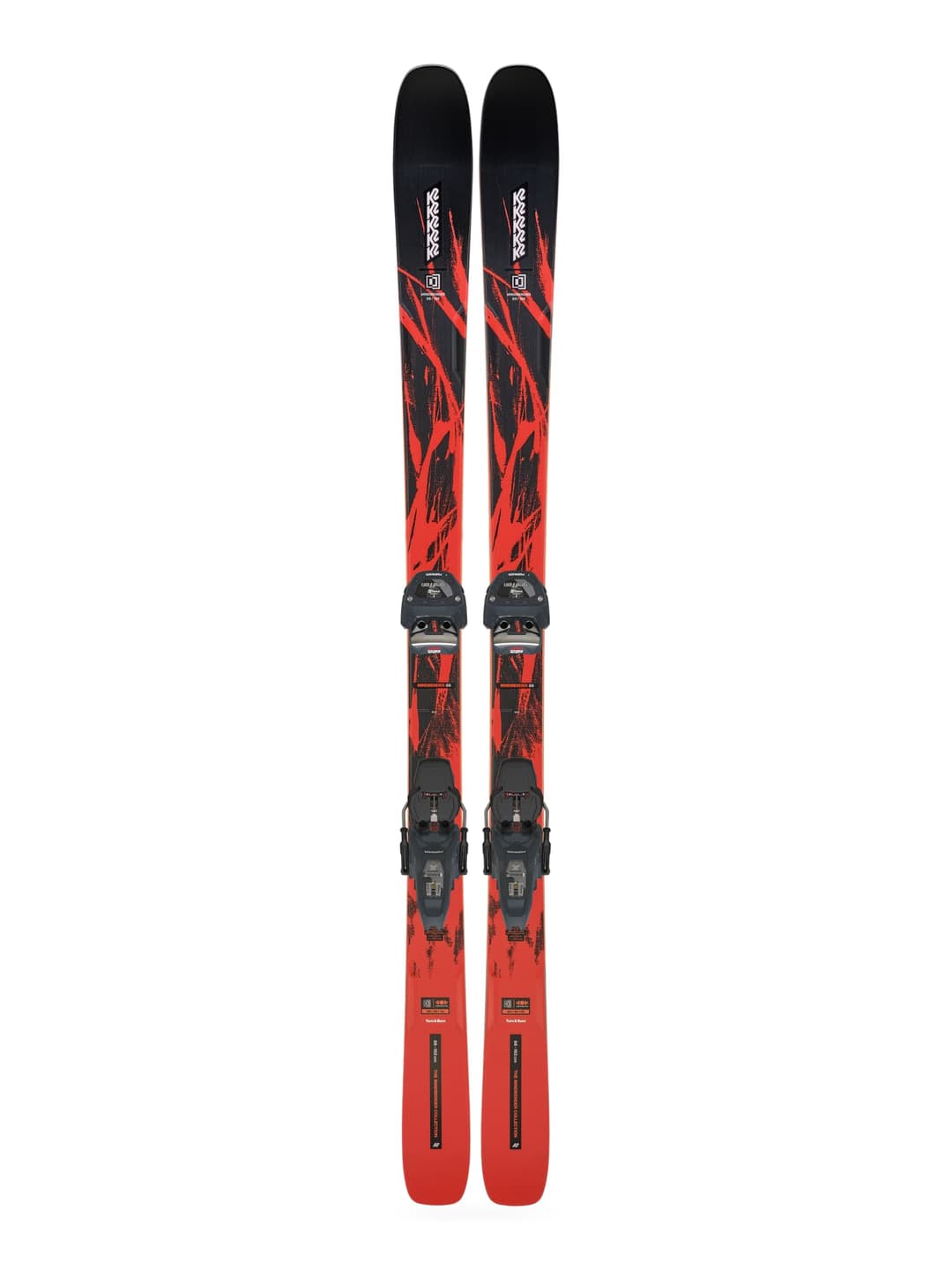 K2 Mindbender 88 Ski Set 26/27 Rot, Herren,Damen, Größe: 176