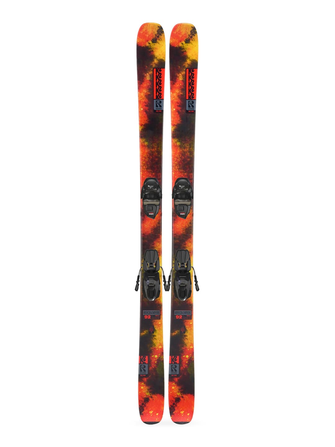 K2 Reckoner 92 Ski Set 26/27 Orange, Herren, Größe: 179