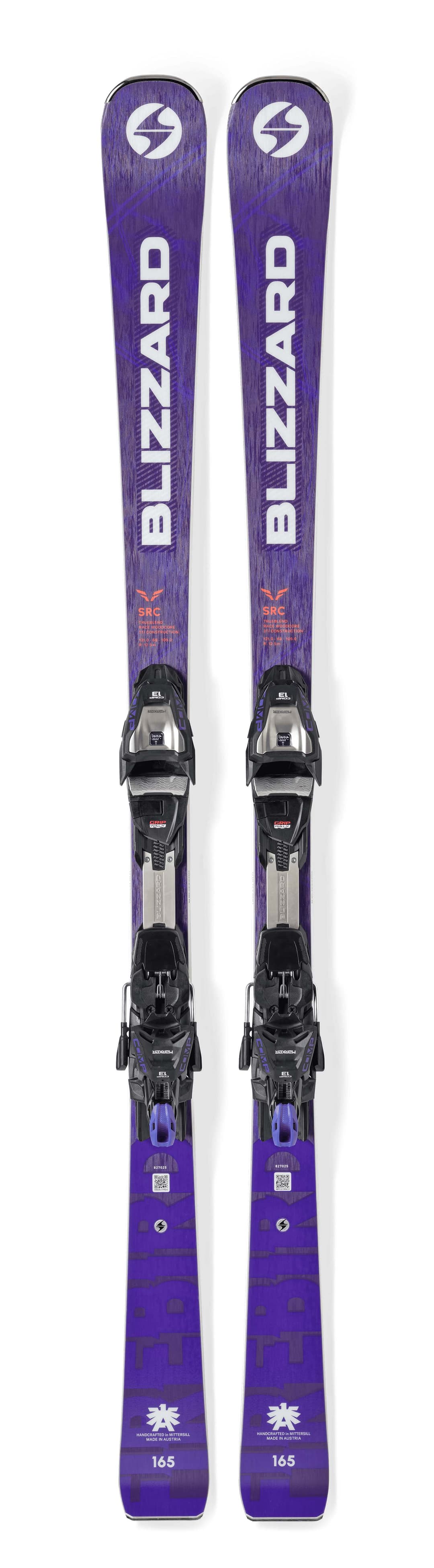 Blizzard Firebird SRC Ski Set 26/27 Lila, Herren, Größe: 160