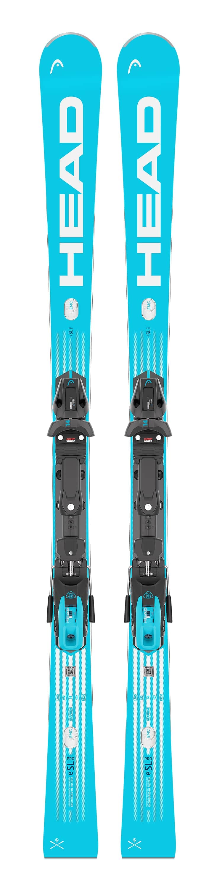HEAD Worldcup Rebels e-SL Pro Ski Set 26/27 Blau, Herren,Damen, Größe: 155