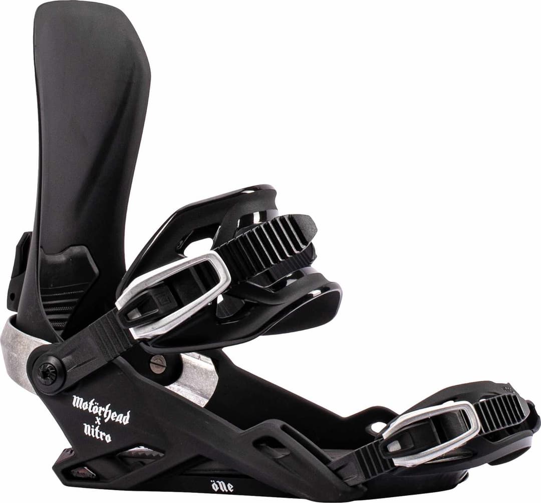 Nitro One Snowboardbindung Schwarz, Herren, Größe: L