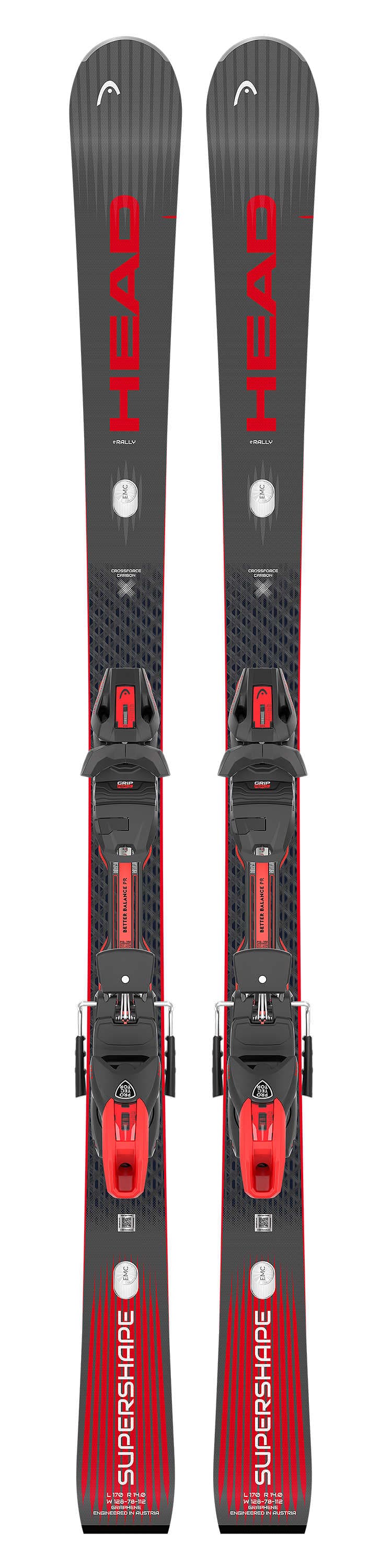 HEAD Supershape e-Rally Ski Set 26/27 Grau, Herren, Größe: 170