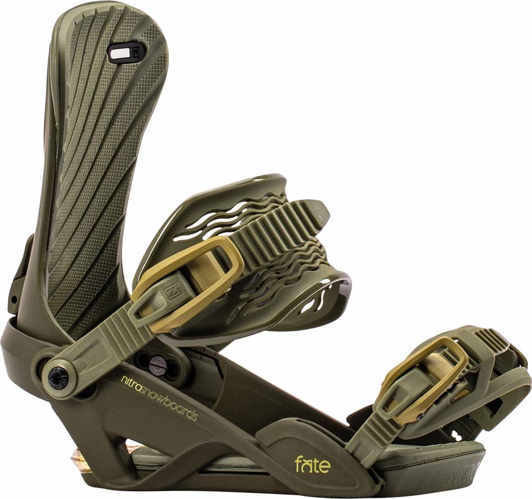 Nitro Fate Damen Snowboardbindung Grün, Damen, Größe: S/M