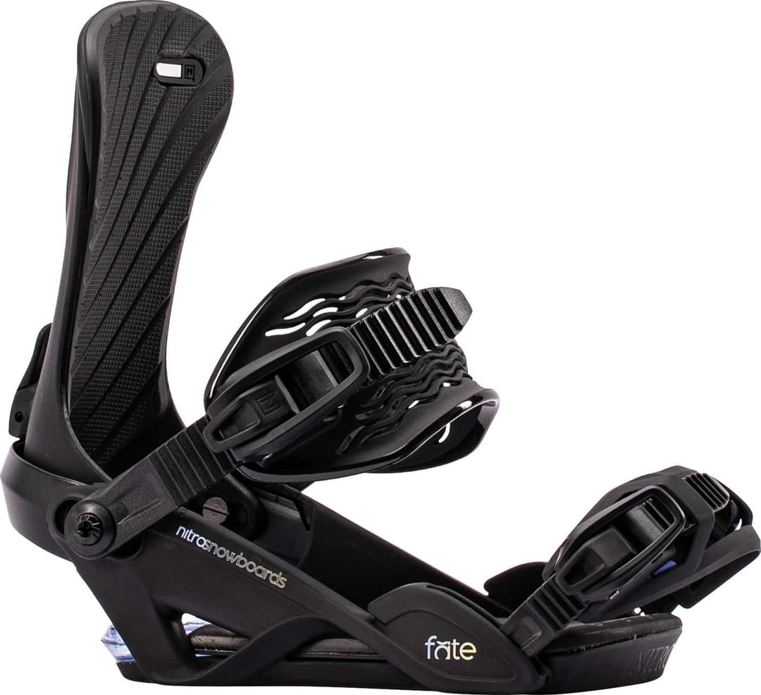 Nitro Fate Damen Snowboardbindung Schwarz, Damen, Größe: S/M
