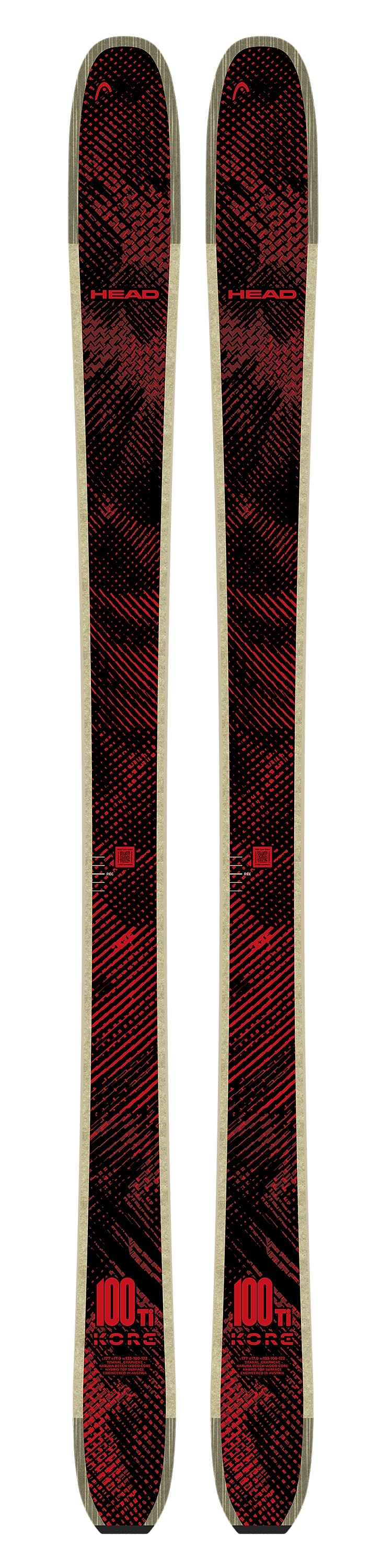 HEAD KORE 100 Ti Ski 26/27 Rot, Herren, Größe: 170