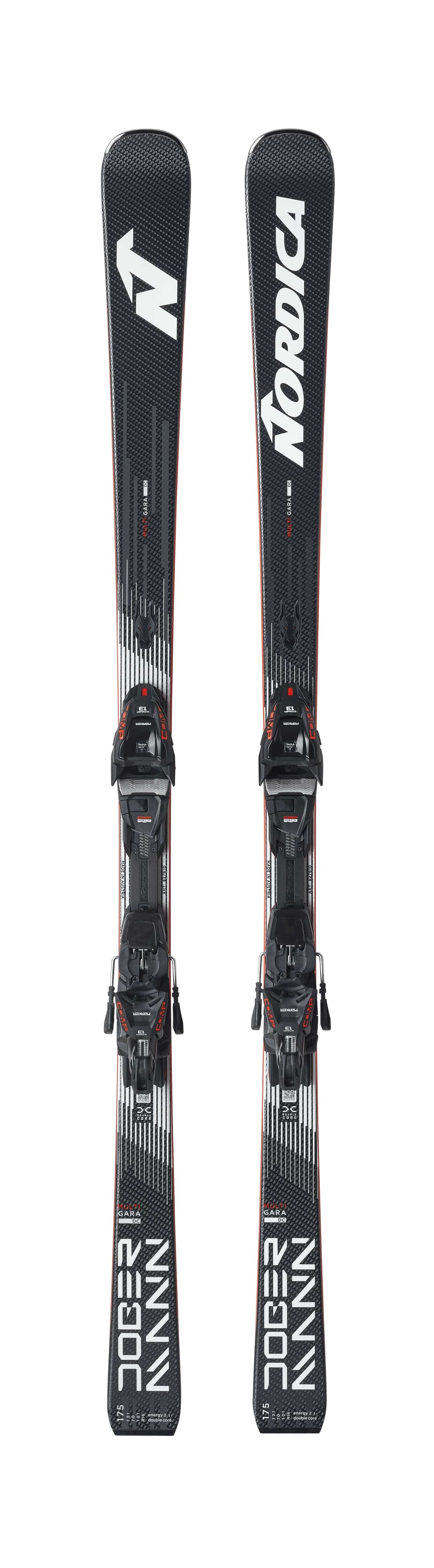 Nordica Dobermann Multigara DC Ski Set 26/27 Schwarz, Herren, Größe: 175