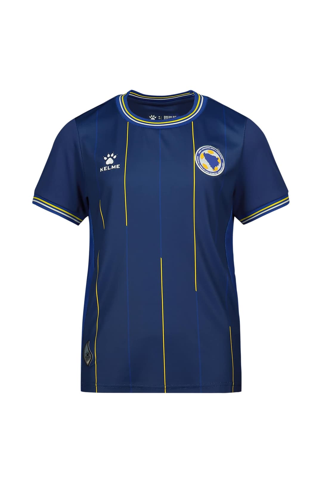 Kelme Bosnien Home Replica Kinder Fussballtrikot WM 2026 Blau, , Größe: 140