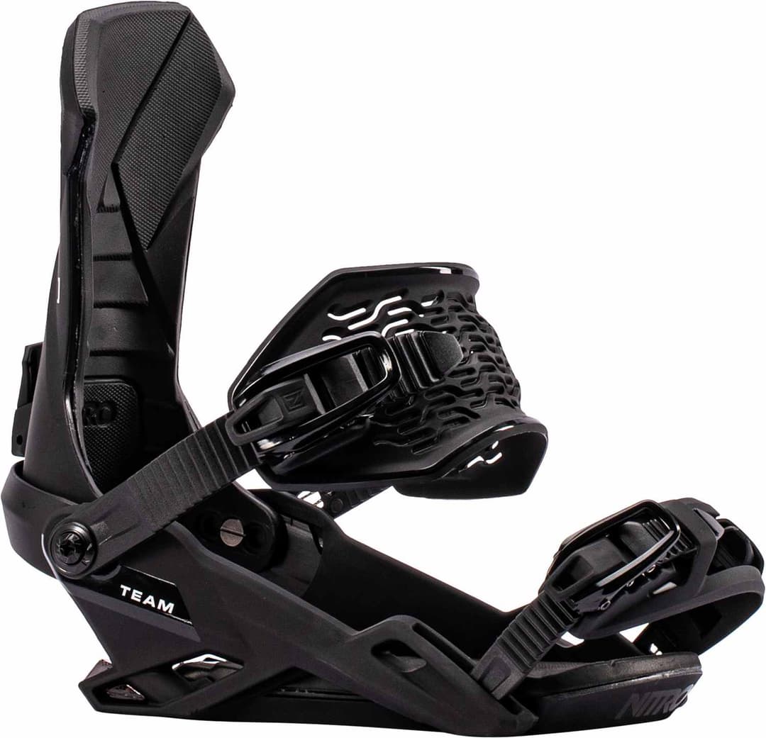 Nitro Team Snowboardbindung Schwarz, Herren, Größe: L