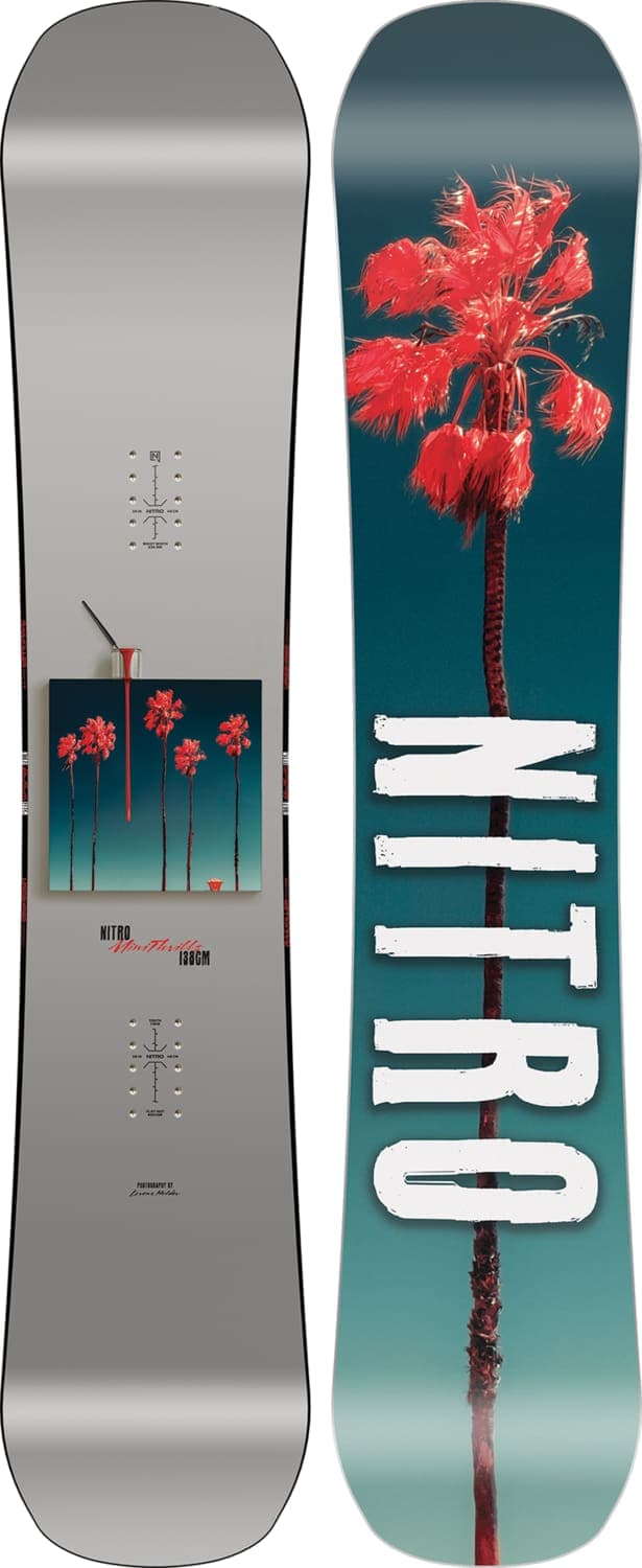 Nitro Mini Thrills Kinder Snowboard 26/27 Grau, ,, Größe: 143