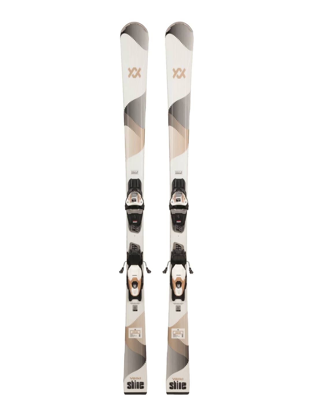 Voelkl Shine 76 Damen Ski Set 26/27 Beige, Damen, Größe: 154